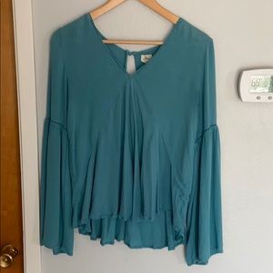 Turquoise Blue O’Neill Flowy Top